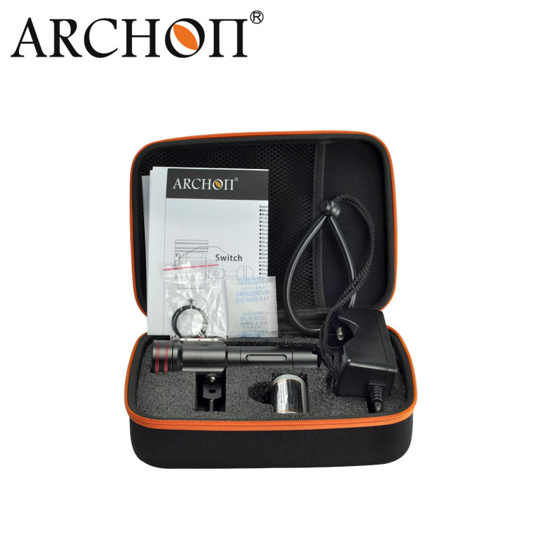 Новый ARCHON W40vr 4 цвета LED подводной фотографии свет Дайвинг факелы
