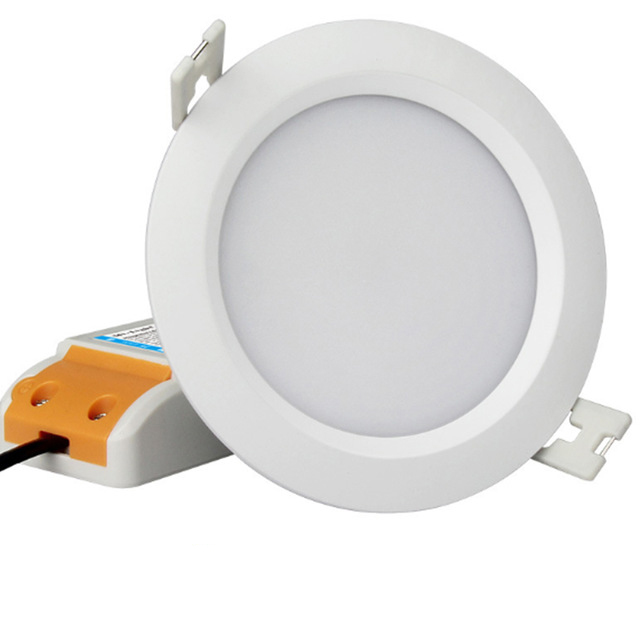 FUT068 Milight 6 Вт светодиодные светильники AC100-240V FUT068 затемнения RGB + CCT встраиваемые светодиодные панели свет