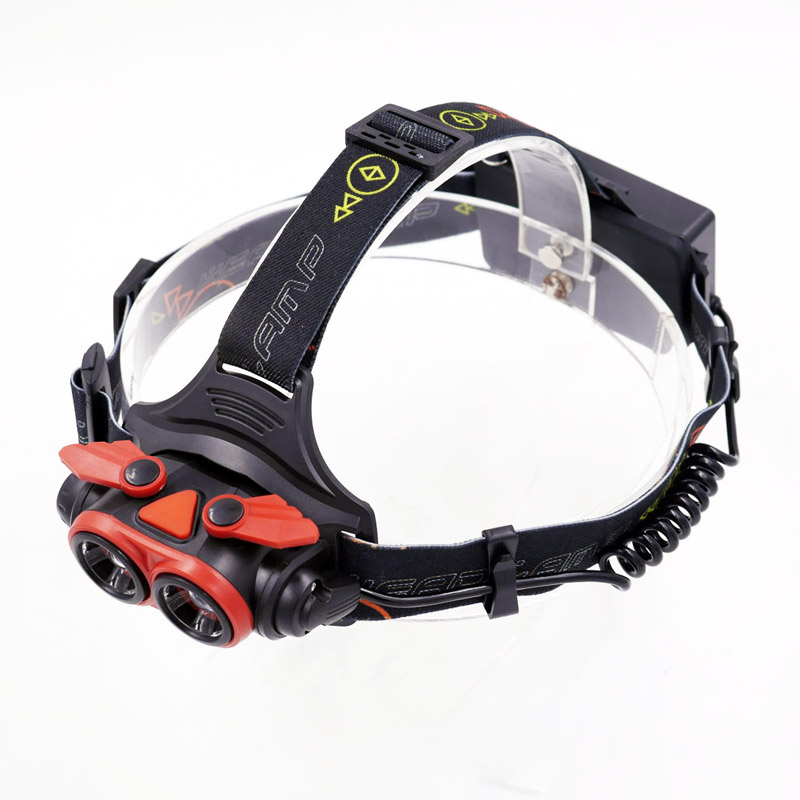 4 режима strobe фары 2 шт. XM-L T6 LED USB 18650 AA Zoomable Фара свет фонарик факел