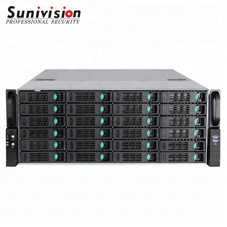 128CH супер 4k 8mp h.265 cctv nvr 144 ТБ 24sata