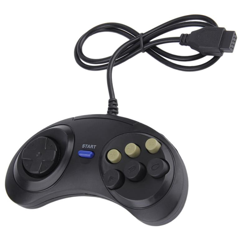 LQJP контроллер для Sega Mega Drive 6 кнопочный проводной контроллер Pad геймпад для Sega Megadrive для Sega MD /Genesis