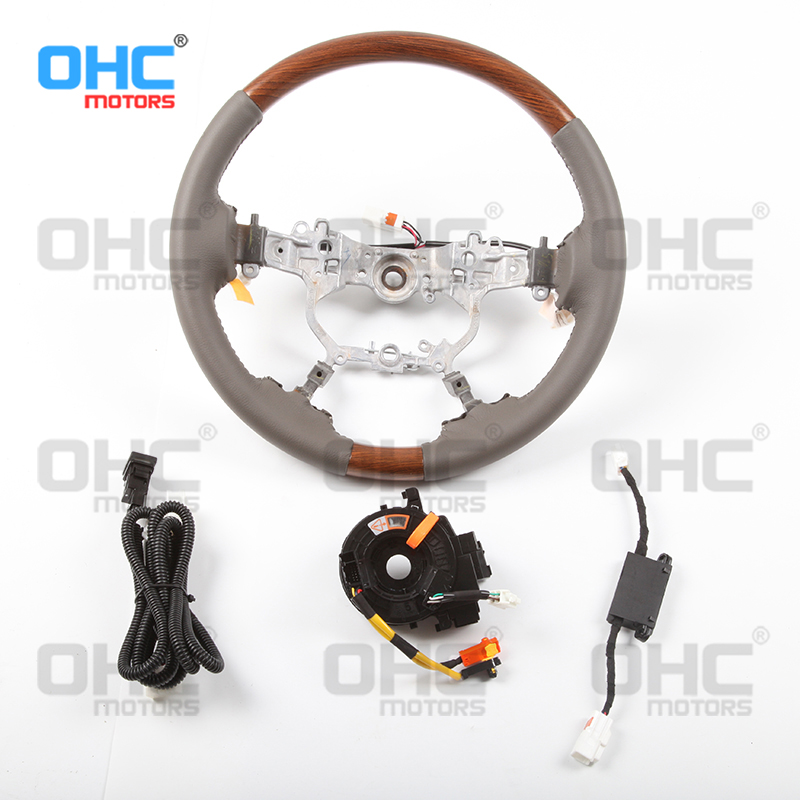 Руль с подогревом от OHC Motors, совместимый с Toyota Land Cruiser / Prado / Crown / Alphard