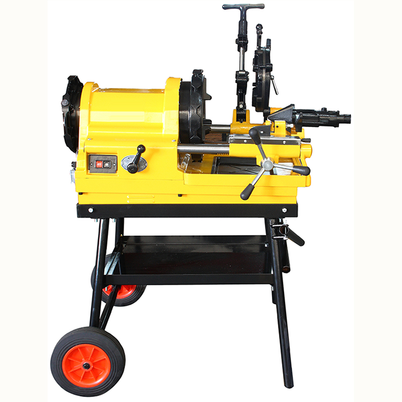 SQ100D и SQ100D1 стальной трубы Threader с тележкой, для 4 "труб