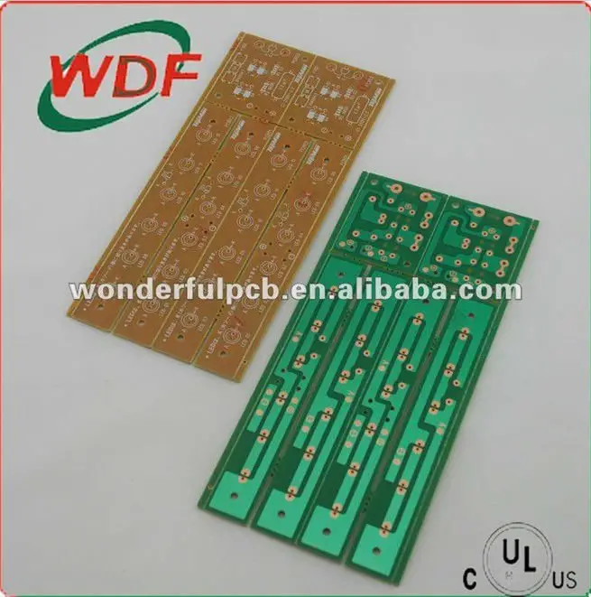 FR1,FR3,CEM1,CEM3,FR4 Материал односторонний PCB