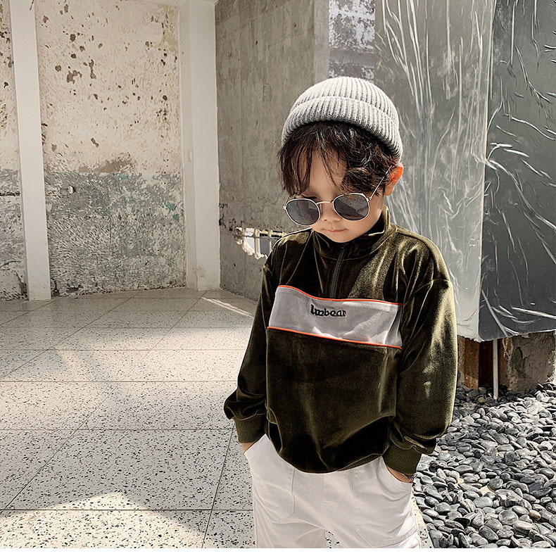 2019 Children's Sweatshirt Boy Thick Sweatshirt For Kidhoodies Printed