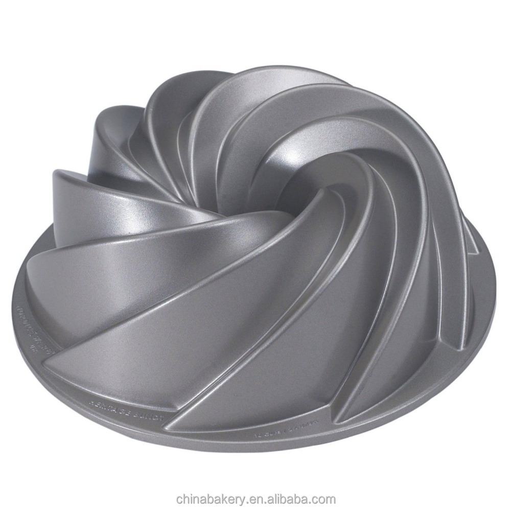 Алюминиевая антипригарная Роскошная форма для торта bundt