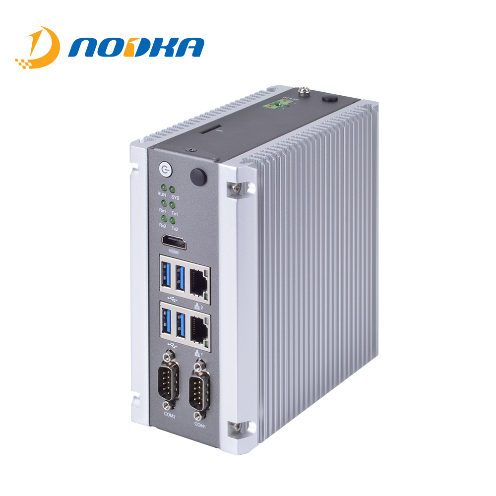 Nodka eBOX-3560 четырехъядерным процессором In-tel J3355 J3455 Apollo Lake Din Rail мини встроенный безвентиляторный ящик