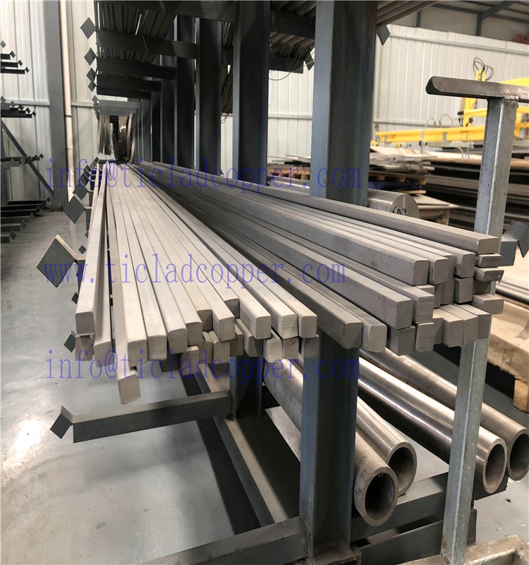ASTM B348 gr2 gr5 кованый титановый квадратный стержень/титановый стержень