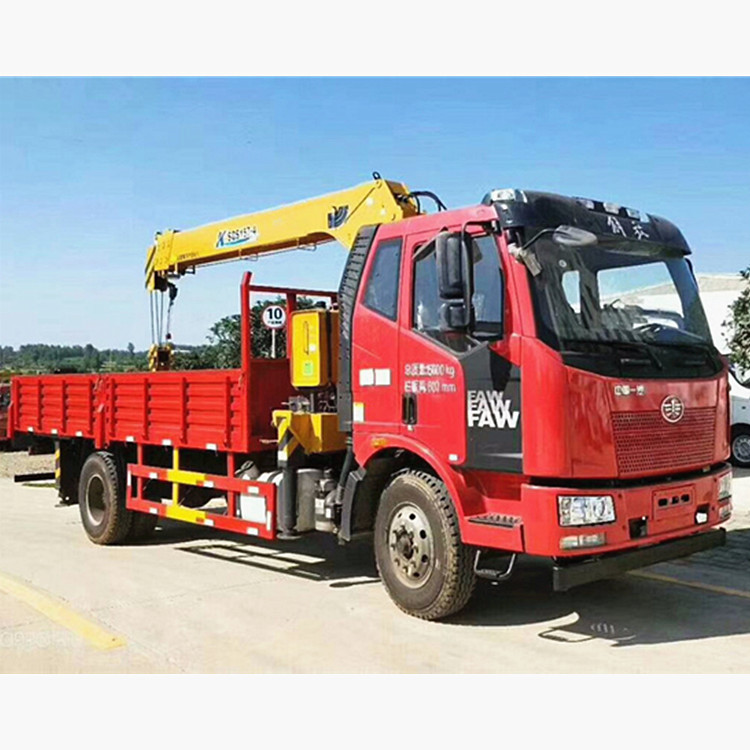 Faw 4x2 10 тонн автокран на продажу