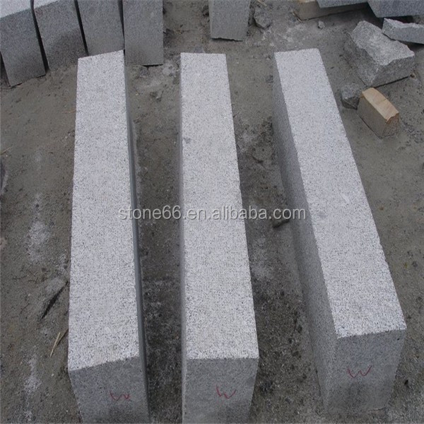 china LK kerb stone/ light grey border/ granite curbstone