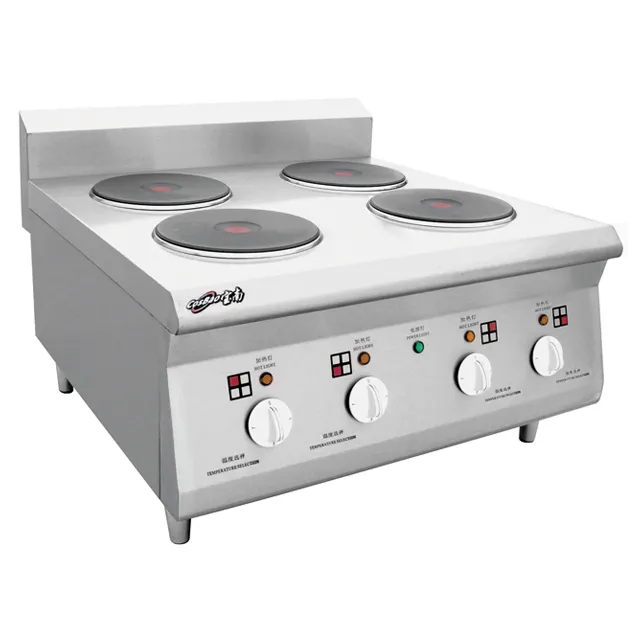 Restaurant Hotel Kitchen Equipment Counter Top Electric Hot Plate Cooker/Cooking Stove BN600-E603