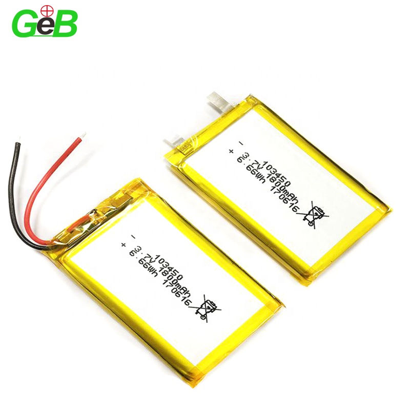 GEB 103450 3,7 v 1800 mah литий-ионная батарея для отслеживания gps на батарейках