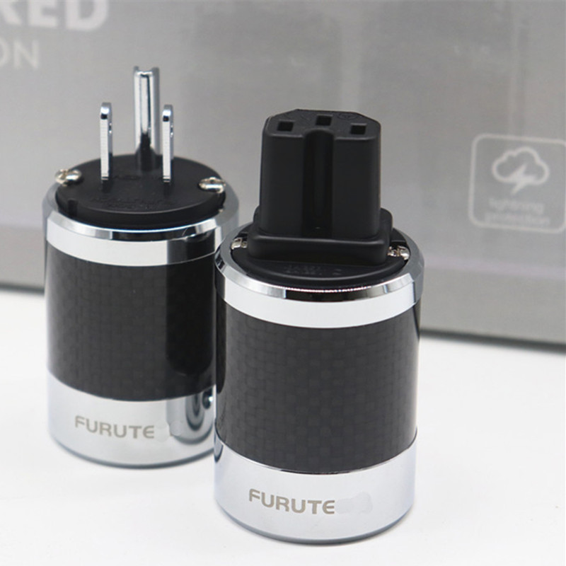 FI-50 & FI50M Guangzhou YIVO OEM Платиновый разъем из углеродного волокна с родиевым покрытием DIY Power Male female Plug US