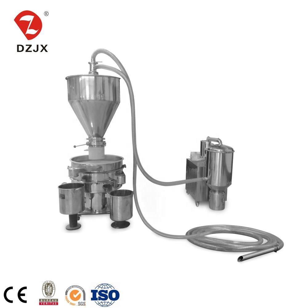 Pneumatic Vacuum Conveyor And Air Compressor Combination For Sand Granule Powder Grain