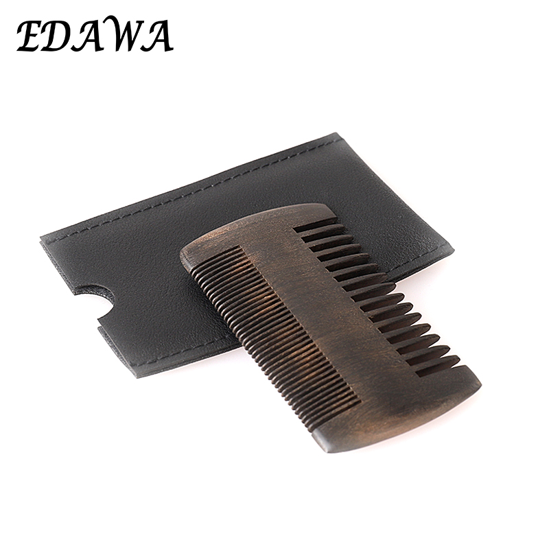 Mens boar bristle and beech wood beard brush set beard grooming kit