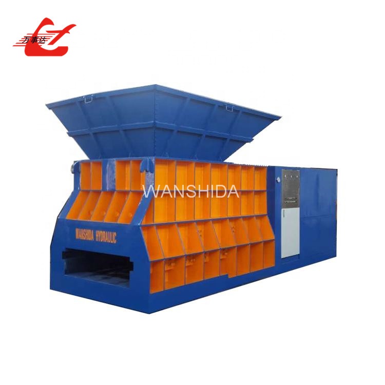 Customize Hydraulic Waste Metal Scrap container Shearing Machine Oil Gas Tank cutting machine