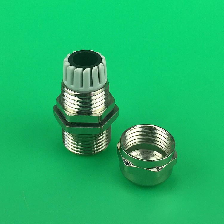 OUORO IP68 ROHS NPT1/2 (6-12 мм) водонепроницаемый металлический латунный кабельный ввод
