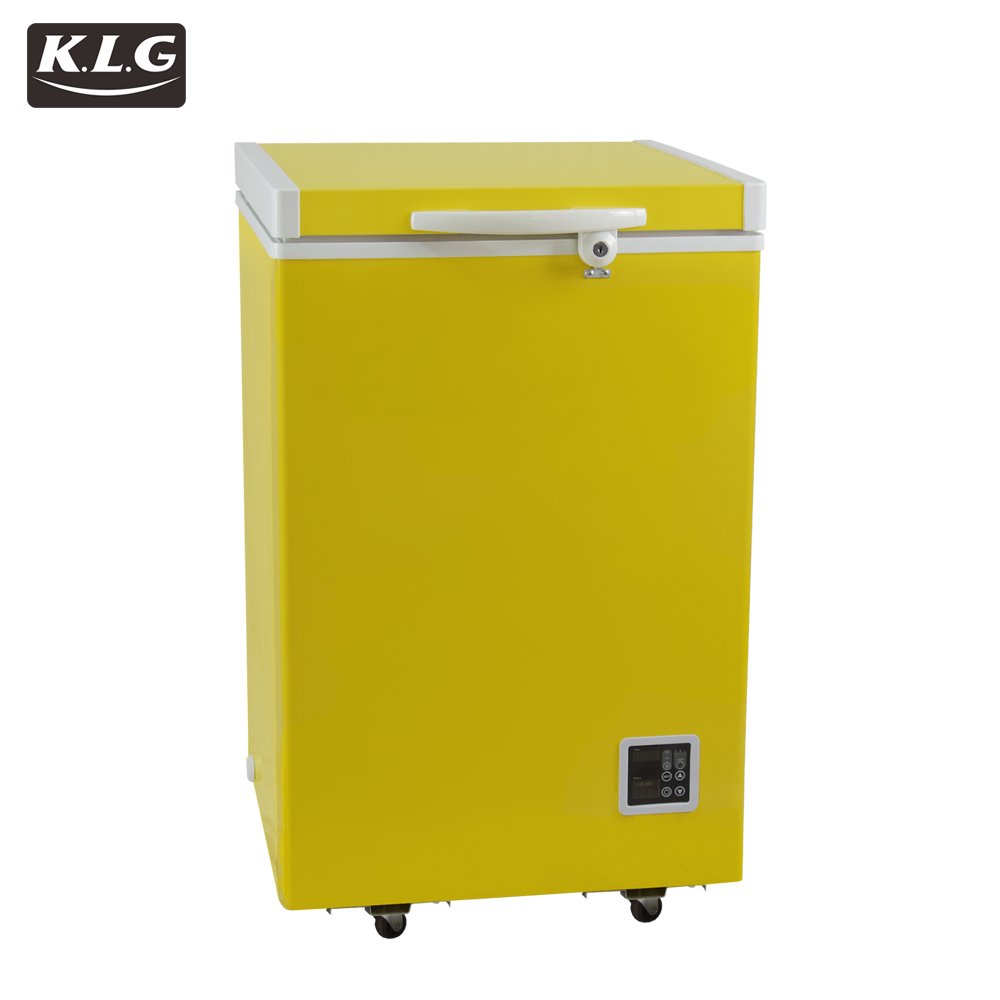 BD-108 12V DC Солнечная морозильная камера 100L DC морозильная камера