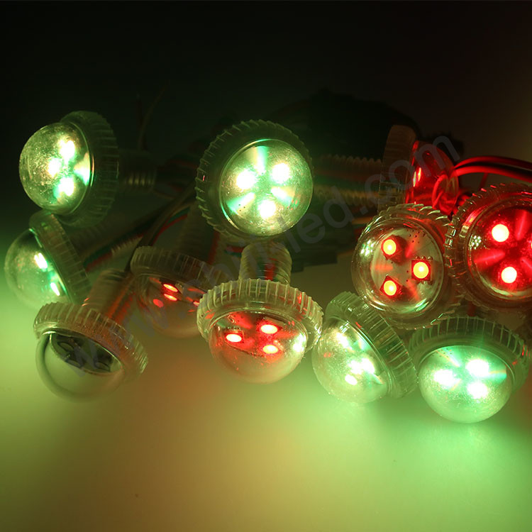 IP67 Открытый 12 v ucs1903 ws2811 аттракционов rgb 26 мм винтовой крышкой светодио дный pixel