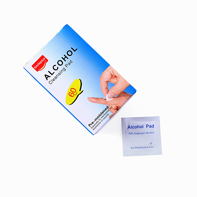 Изопропиловый Спирт Pad Алкоголь тампон медицинского оборудования