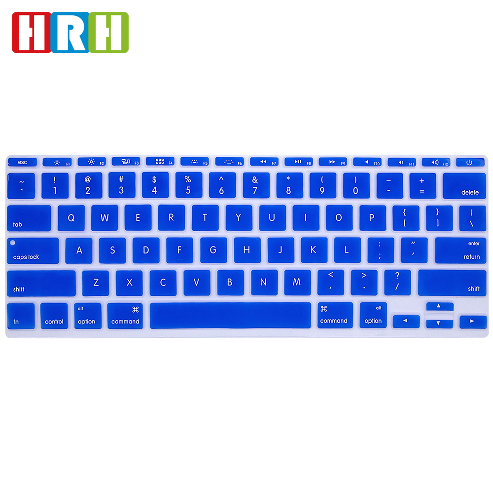 английский цветная лаптоп клавиатура шкура для macbook air 11 Английская версия