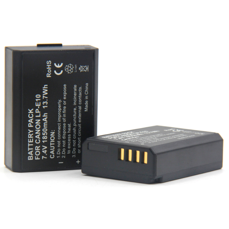 Горячая продажа компонентов цифровых камера Аккумулятор LP-E10 900mAh 7,4 V литий-ионная аккумуляторная батарея для Canon 1100D 1200D 1300D профессиональный