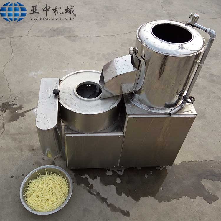 Factory Price Potato Peeler Cutter Slicer Peeling Cutting Machine Potato Chips Washer Cutter Machine