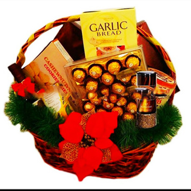 Ивовые корзины x-mas