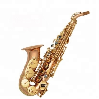 Покрытый Золотым Лаком Саксофон альт HSL-1005