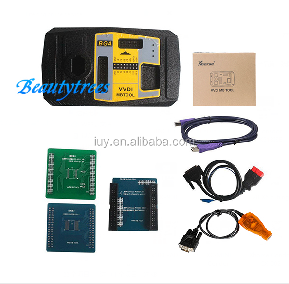 Программатор ключей Xhorse VVDI m/b BGA, инструмент для программирования ключей BE BA Keys m/b BGA NEC, включая функцию BGA калькулятора