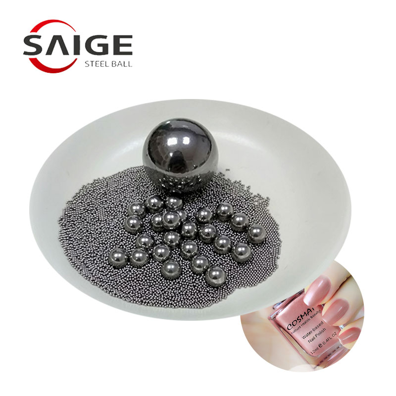 sus304 aisi316 5.953mm 6mm stainless steel mixing balls for nail polish
