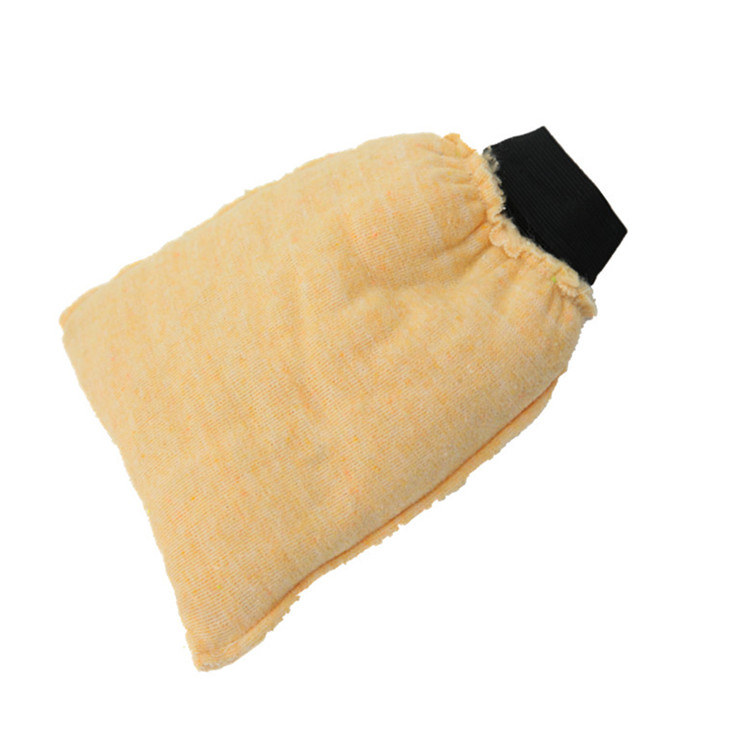 Рекламные две стороны lint mitt автомойка