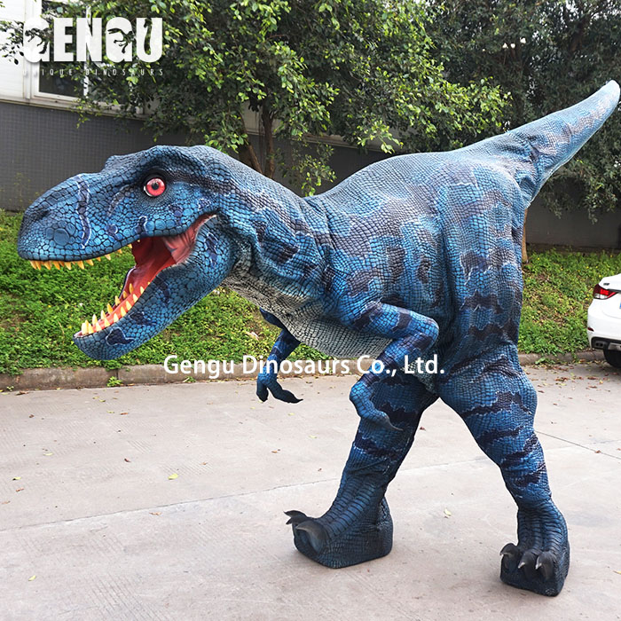 Activity Show Realistic Walking With Dinosaur Costume