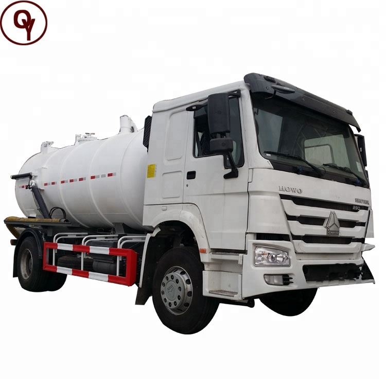 Sinotruk 4x2 вакуумный насос высокого давления для очистки сточных вод