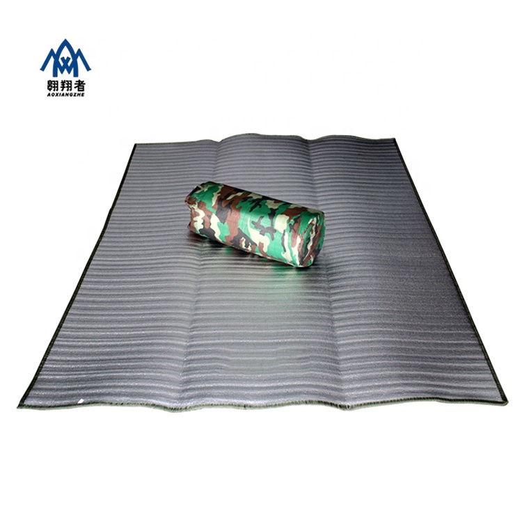 4 person Aluminum Film Picnic Blanket camping Thickness camping tent floor cooling picnic blanket mattress pad mat