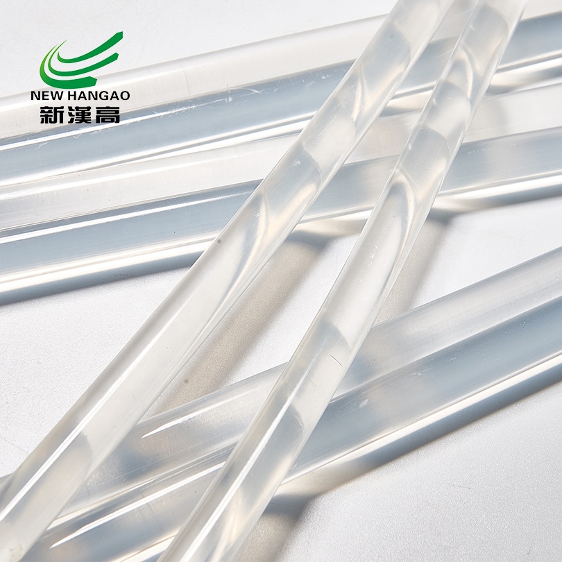 Transparent hot melt glue stick for hardcover books binding