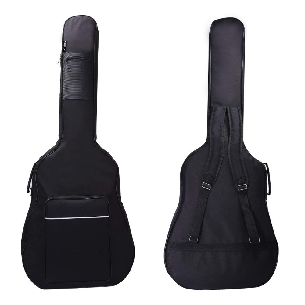40 41 42 дюймов Акустическая гитары Gig Bag толстая губка мягкий палочки искусственная кожа палочки держатель