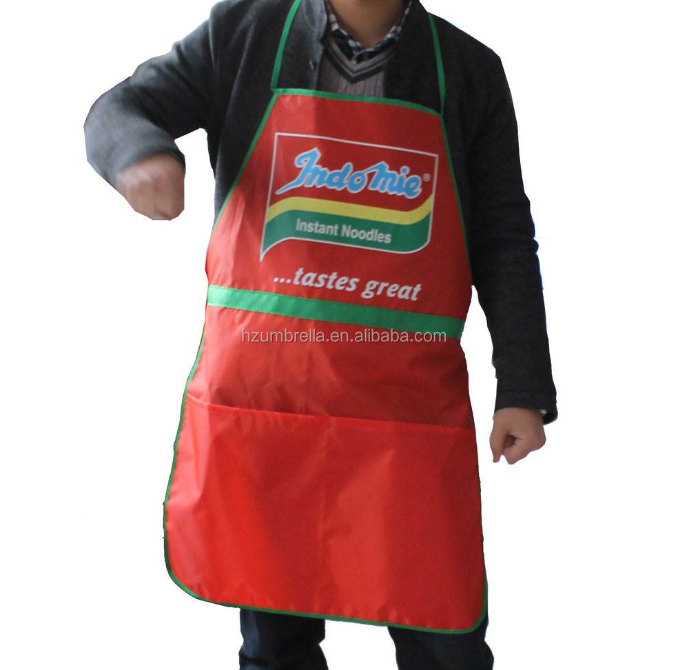 Customized promotional apron
