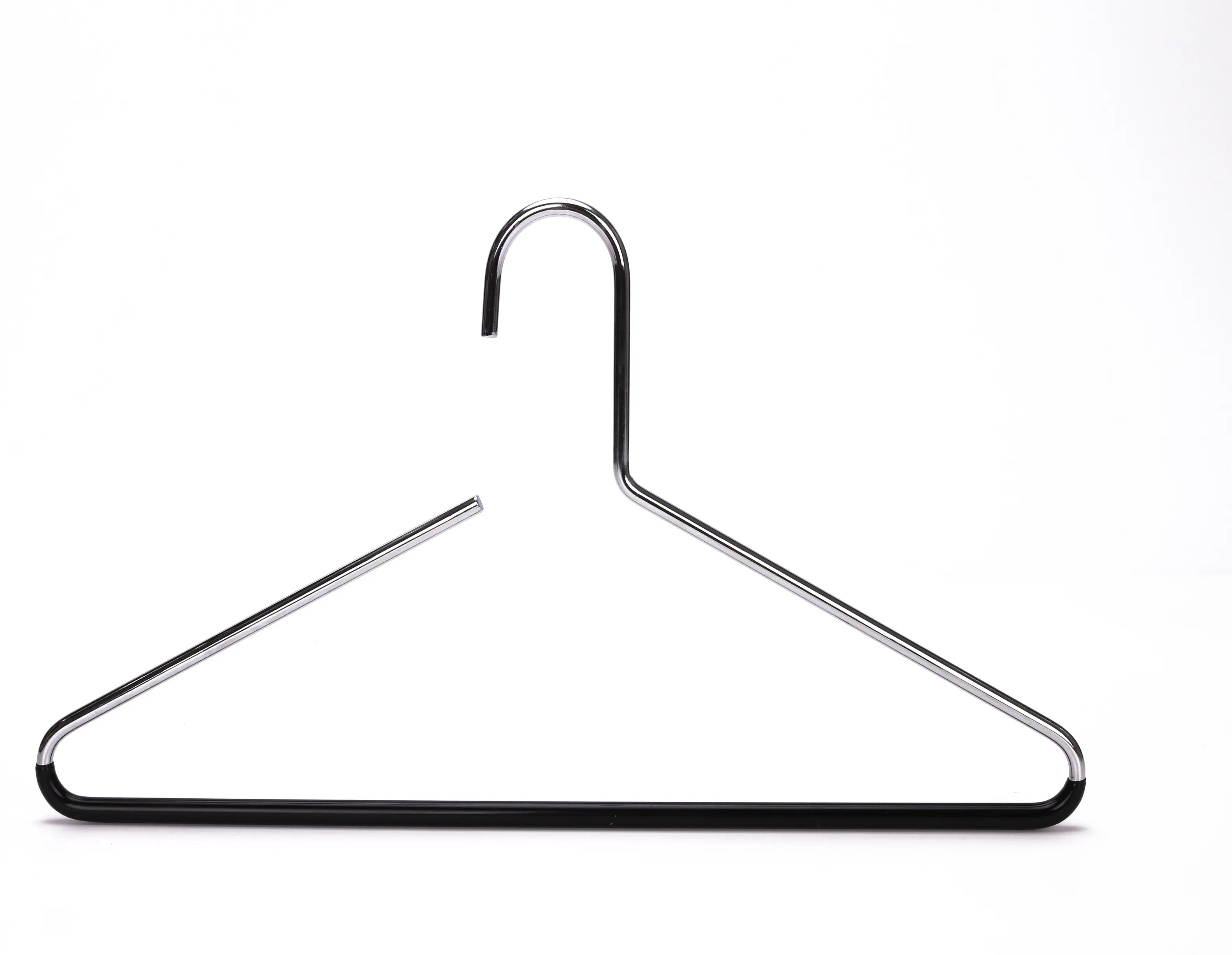 PVC coated metal hanger for jeans and clothes