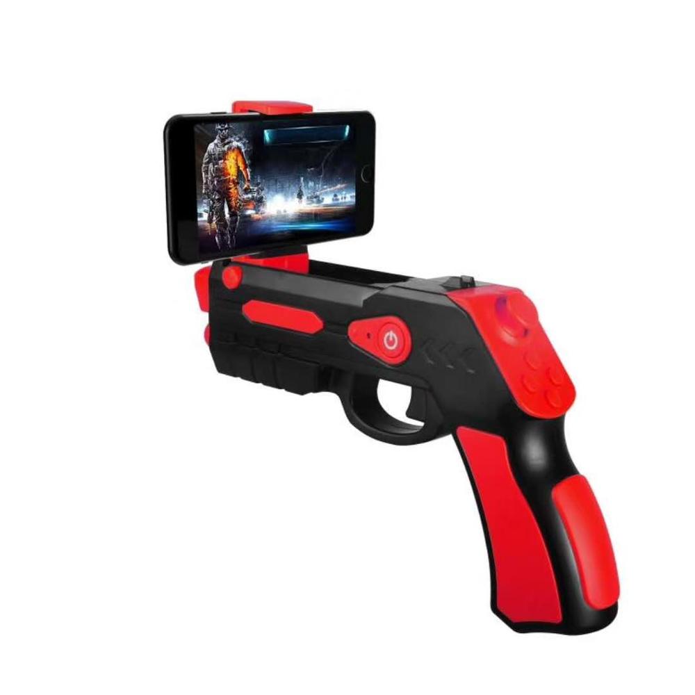 AR super space gun reality techology blue tooth plastic game gun for smart phone sale