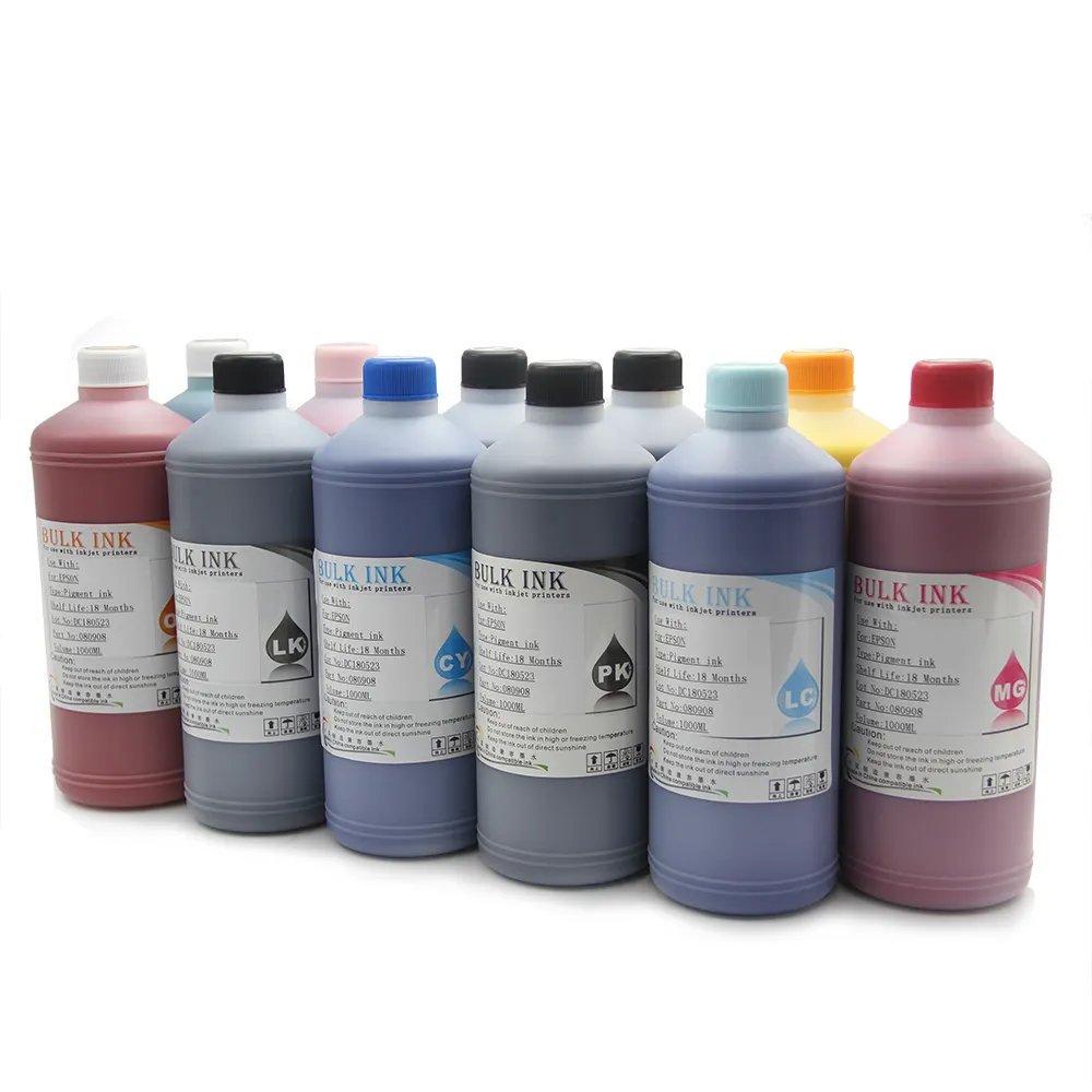 Ocinkjet 1000ML 12 Colors Genuine High Quality Pigment Ink For HP 70 /72 For HP Z2100 Designjet Z3100 Z5400 Z2100 Z5200