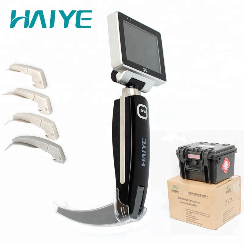 HAIYE Medico USB 8 ГБ apareil фото анестезиса трудности дыхательной интубации взрослых размеры для детей размеры видео Ларингоскоп