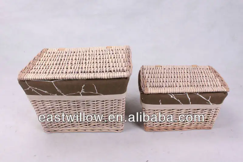 mini laundry basket with lid