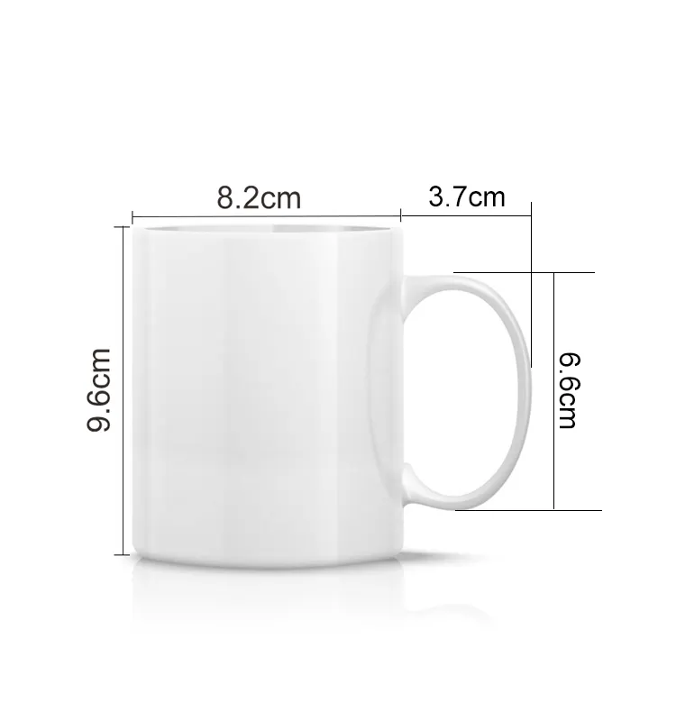 cheap wholesale factory coating white custom sublimation ceramic mug