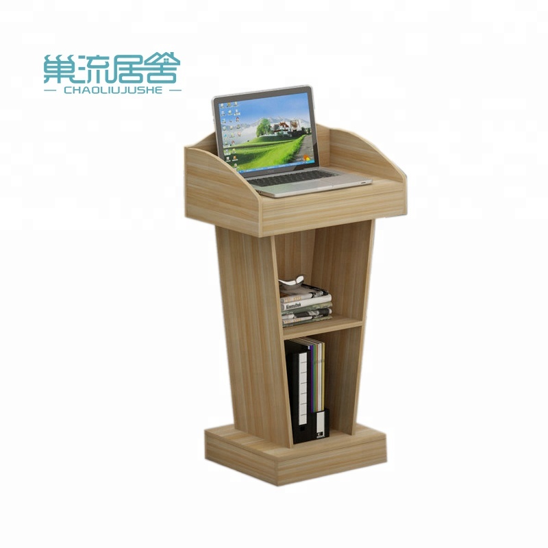 Новый дизайн MDF церковная деревянная Кафедра Трибуна