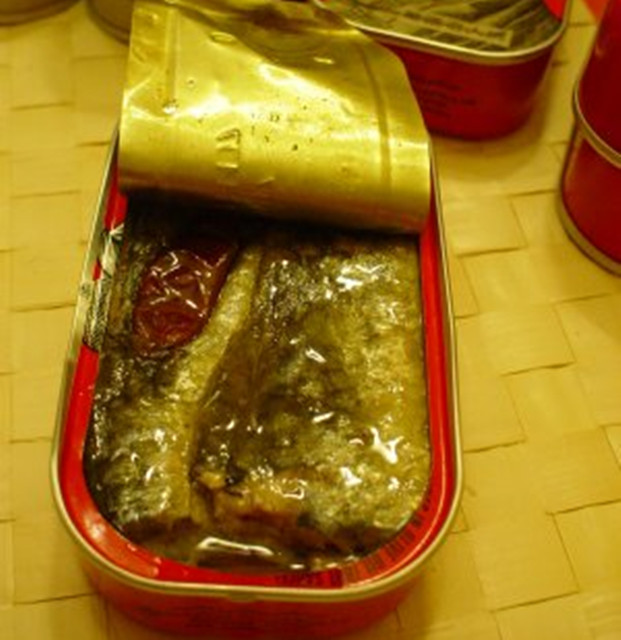 Консервы сардины из Китая