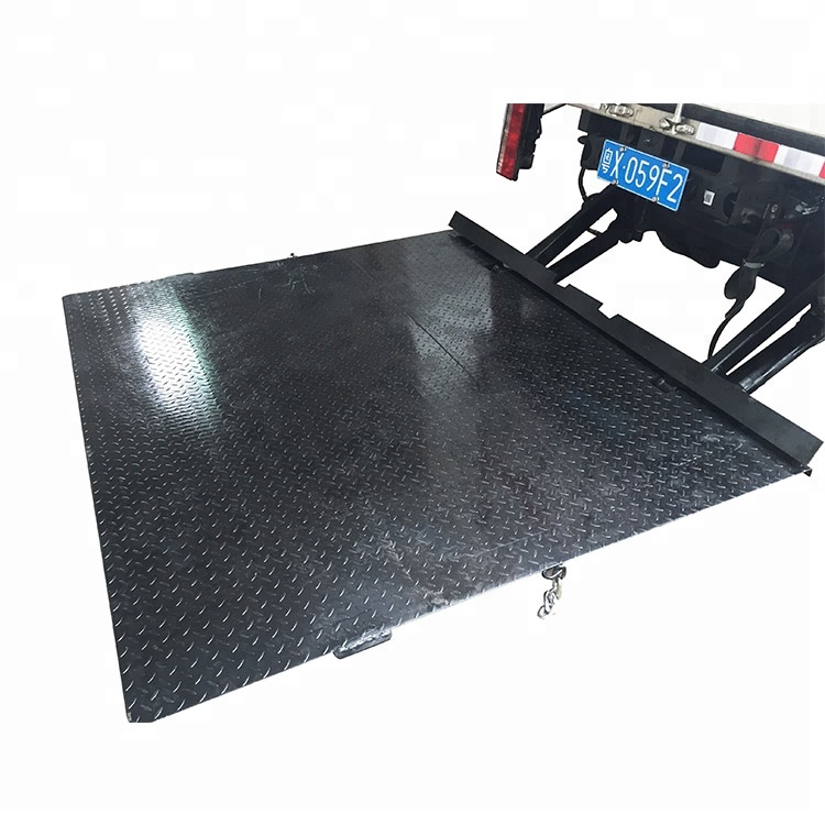 1500kg capacity hydraulic truck tail lift cantilever platform tail lift