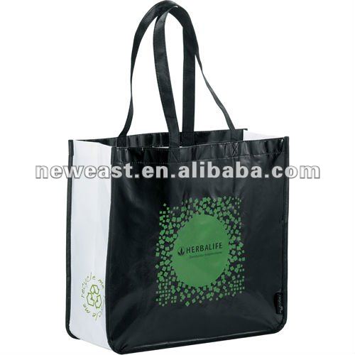 Laminated Non-Woven Large Shopper Tote