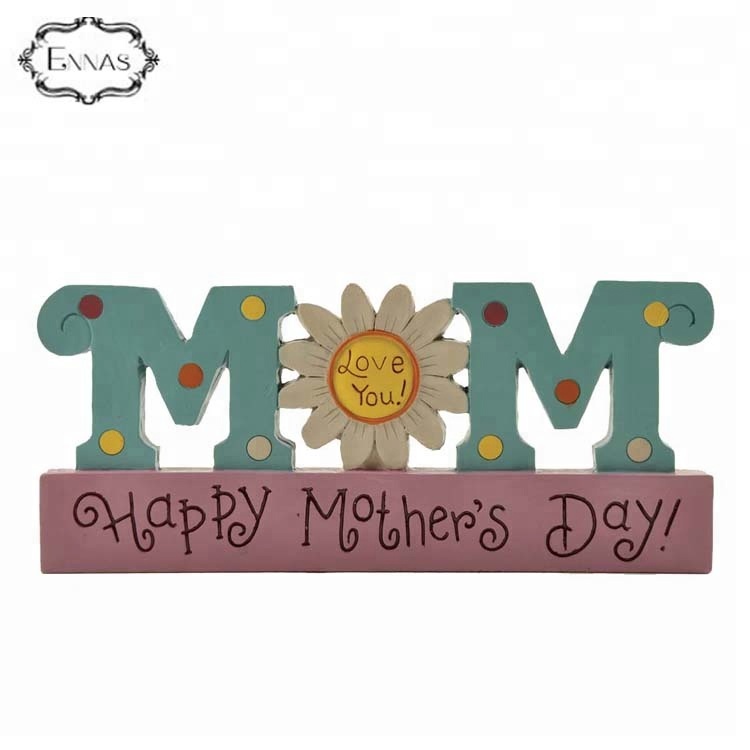 Resin Craft Handmade Models Words Decoration Beautiful Mom Gifts