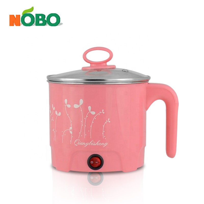Hot Selling Double Wall Electric Color Stainless Steel Mini Slow Cooker with Egg Steam Rack